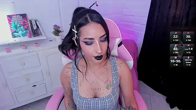 Nyx Blackmoon online show from September 21, 2025, 3:35 pm