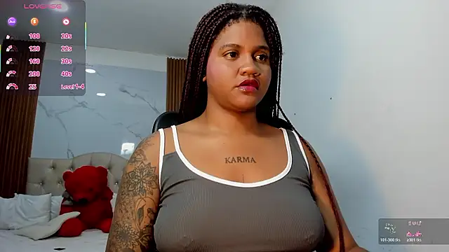 ZahraRose online show from March 9, 2026, 6:45 pm