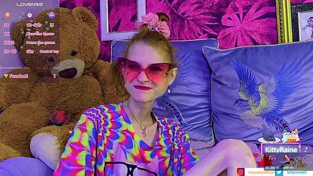 KittyRaine online show from July 8, 2026, 12:53 pm