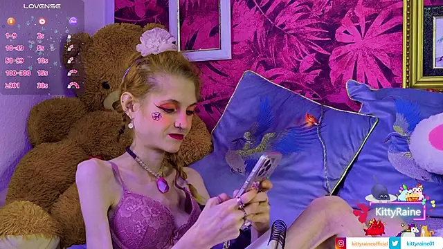 KittyRaine online show from July 14, 2026, 12:55 pm
