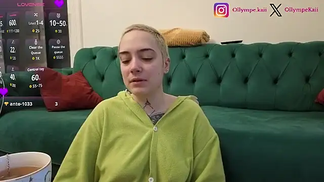 OllympeKaii online show from January 13, 2026, 7:24 am