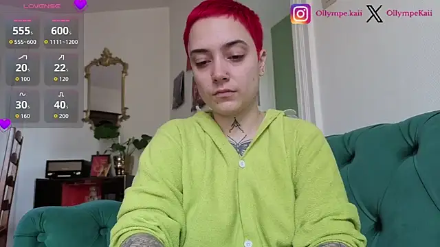 OllympeKaii online show from February 23, 2026, 10:01 am