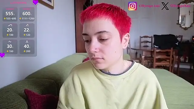 OllympeKaii online show from April 10, 2026, 5:34 am