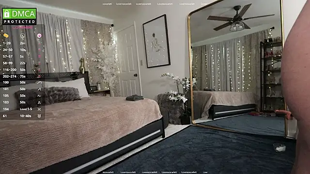 LoveMoScarlett online show from February 26, 2026, 1:10 pm