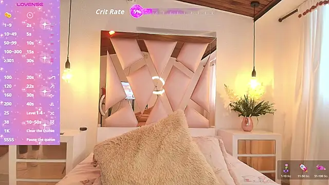 Crystal LeRoux1 online show from November 6, 2025, 8:54 pm