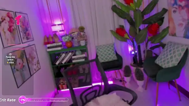 Goddessofchaosx online show from October 23, 2025, 1:43 pm