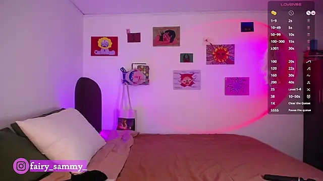 fairy sammy  online show from January 15, 2026, 12:15 am