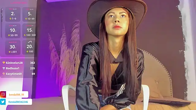  Kendall 19 online show from November 8, 2025, 8:40 pm