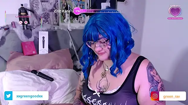 XxGreenGoodxX online show from October 26, 2025, 10:04 pm