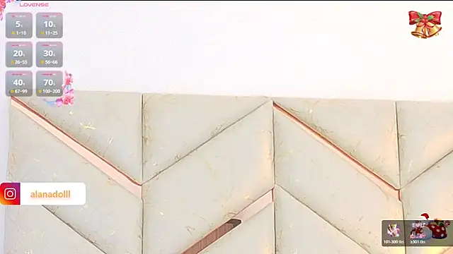 AlanaDoll online show from November 24, 2025, 3:23 pm