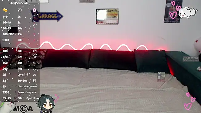 AmourLily online show from April 6, 2026, 12:28 pm