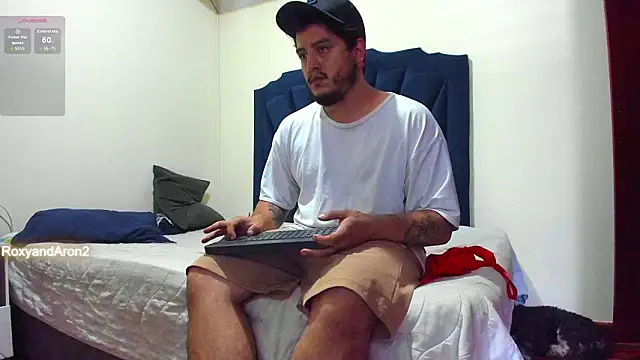 RoxyandAron2 online show from March 9, 2026, 2:21 pm