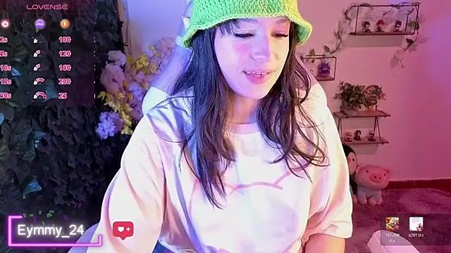 Eymmy 24 online show from June 12, 2026, 1:37 am