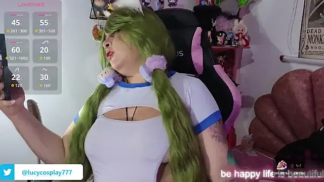 Lucycosplay777 online show from March 13, 2026, 5:36 am