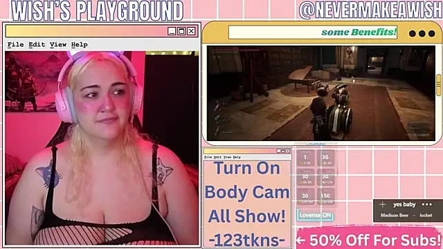 nevermakeawish online show from April 3, 2026, 4:43 am