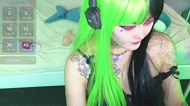 GothXRaven online show from November 7, 2025, 4:07 pm