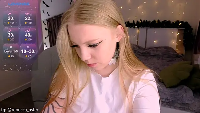 RebeccaAster online show from December 20, 2025, 9:11 pm