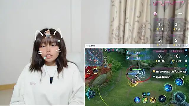 Duolamei online show from December 2, 2025, 1:28 pm