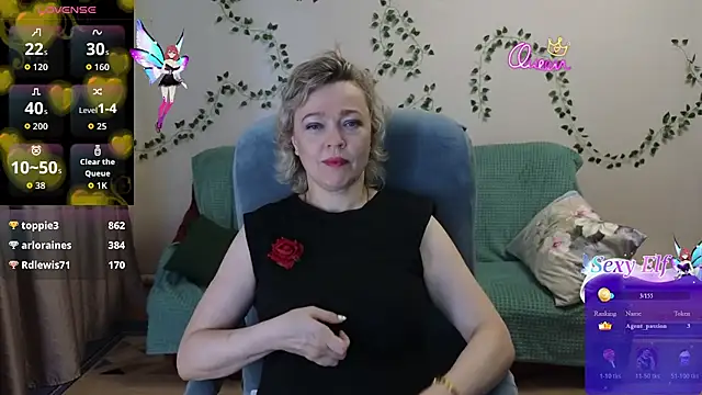 Snapshot of Rosette_Pricky chatting on August 6, 2026, 3:14 pm Rosette Pricky online show from August 6, 2026, 3:14 pm
