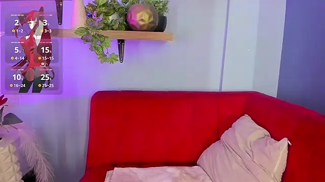 Cristalfoxy  online show from April 12, 2026, 8:25 pm