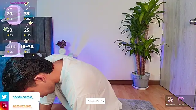 samucamx  online show from October 30, 2025, 12:34 am