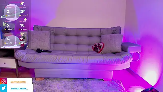 samucamx  online show from March 6, 2026, 12:18 am