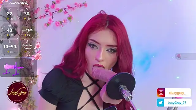 LucyGray online show from September 14, 2025, 10:20 pm