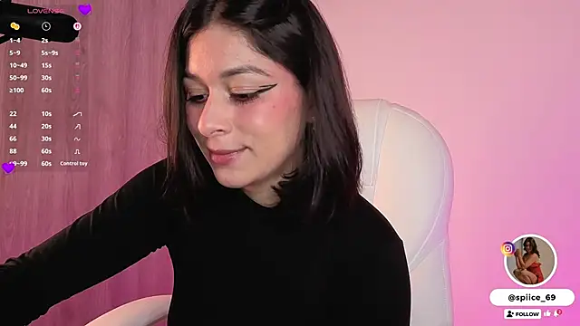 NatySpiice1 online show from February 16, 2026, 10:50 pm