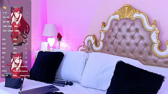 AryCorinne online show from April 3, 2026, 3:32 pm