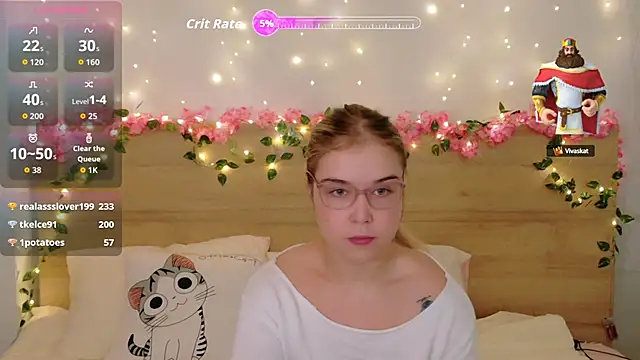 Lilith Bonheur online show from September 18, 2025, 4:20 pm