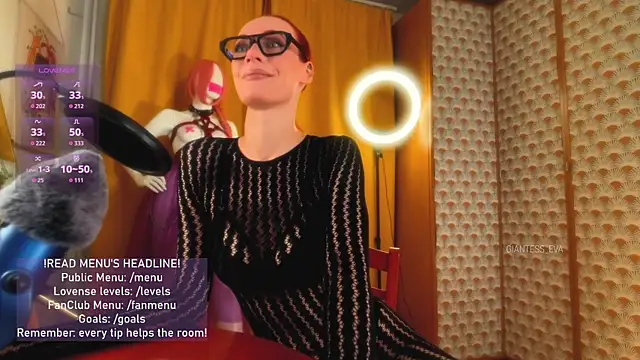 Giantess Eva online show from August 9, 2026, 9:53 pm