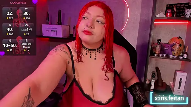 Snapshot of irisfeitan chatting on February 13, 2026, 10:11 am irisfeitan online show from February 13, 2026, 10:11 am