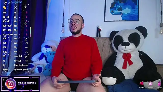 Snapshot of Chriss-ricci chatting on October 15, 2025, 3:06 am Chriss-ricci online show from October 15, 2025, 3:06 am