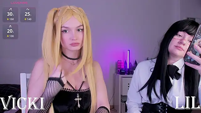 VickiRoom online show from April 20, 2026, 8:21 pm