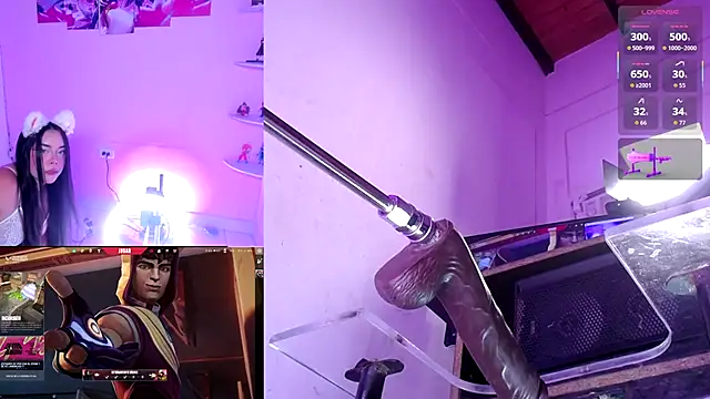 PurryBella online show from April 12, 2026, 9:42 pm