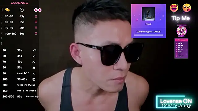 Snapshot of OceanCandy chatting on January 10, 2026, 3:36 pm OceanCandy online show from January 10, 2026, 3:36 pm