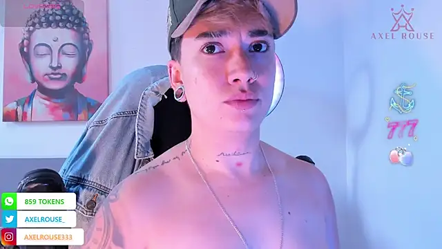 AxelRouse3 online show from March 19, 2026, 6:56 pm