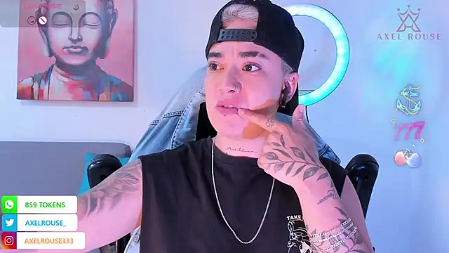 AxelRouse3 online show from March 28, 2026, 7:46 pm