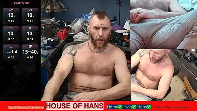 Snapshot of HouseOfHans chatting on February 12, 2026, 3:18 pm HouseOfHans online show from February 12, 2026, 3:18 pm