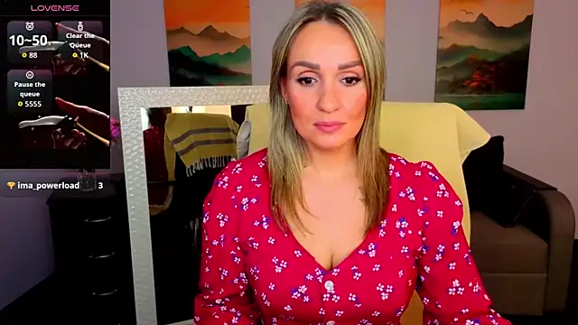 Alisa Allisen online show from April 9, 2026, 7:25 am