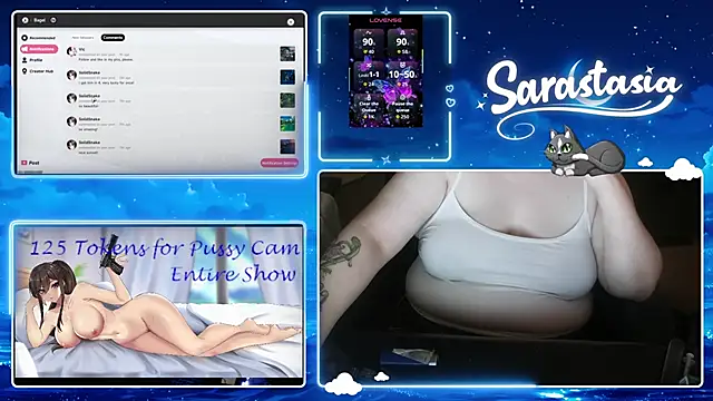 Sarastasia417 online show from June 30, 2026, 12:22 am