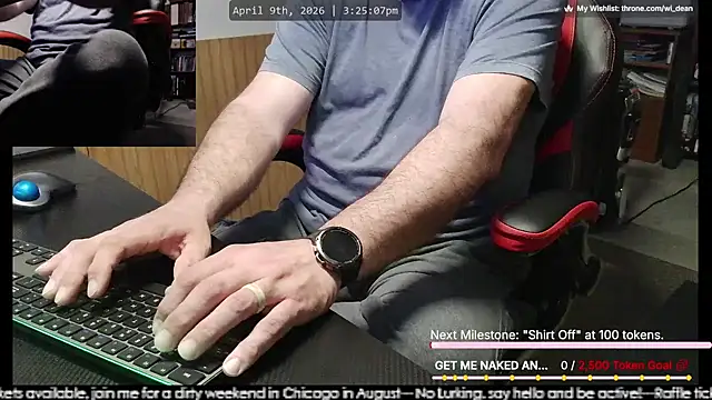 DeanonCam online show from April 9, 2026, 8:25 pm