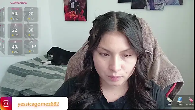 yessica gomez01 online show from March 5, 2026, 8:38 pm