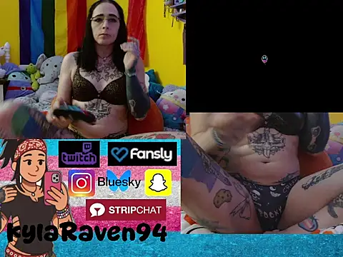 KylaRaven online show from April 28, 2026, 7:30 pm