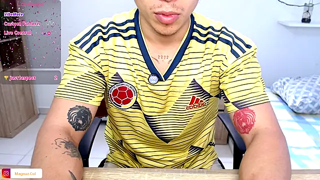 Magnuz Col online show from March 13, 2026, 3:29 pm