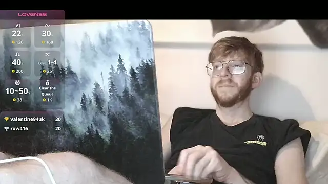 Gingerxl8 online show from February 3, 2026, 10:59 pm