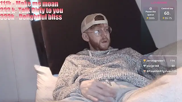 Gingerxl8 online show from February 28, 2026, 10:55 pm