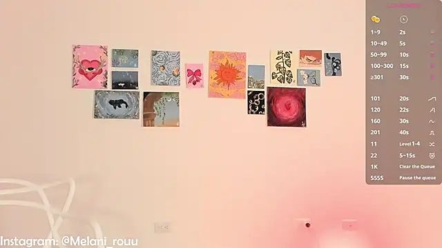 melrousses  online show from February 6, 2026, 5:16 pm