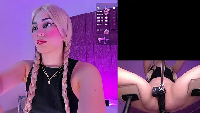 DollieEmma online show from March 13, 2026, 1:18 pm