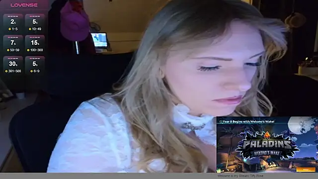 Snapshot of TiffyRose chatting on February 28, 2026, 8:21 pm TiffyRose online show from February 28, 2026, 8:21 pm